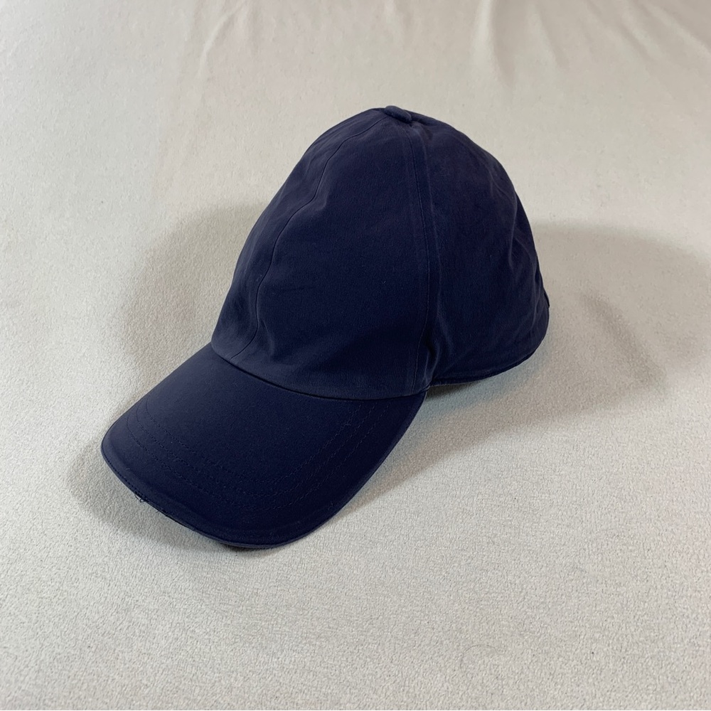 Lululemon Womens baseball cap hat adjustable blue distressing